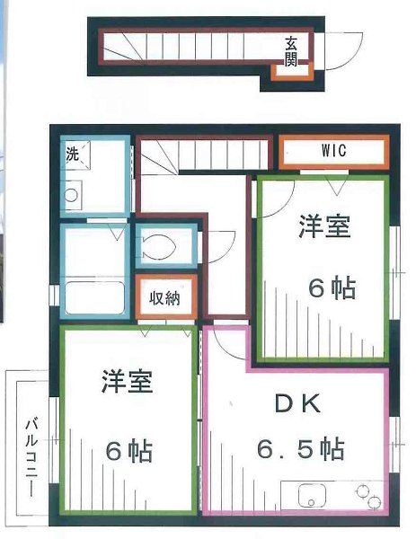 シュールコテデュパルク 間取り