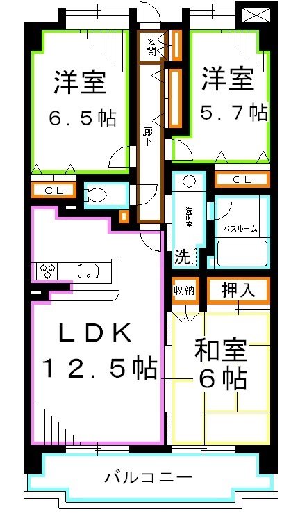 ライフステージ武蔵野 間取り