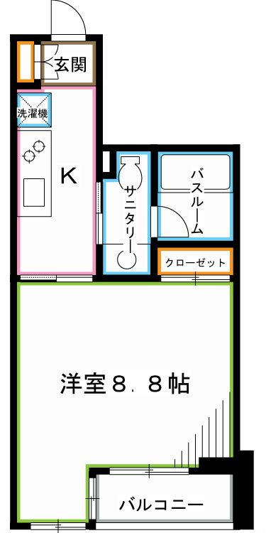 プロスペクト荻窪 間取り