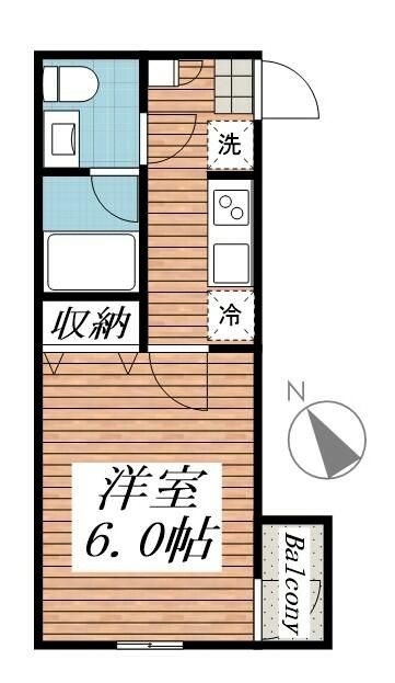chouchou阿佐ヶ谷 A棟 間取り
