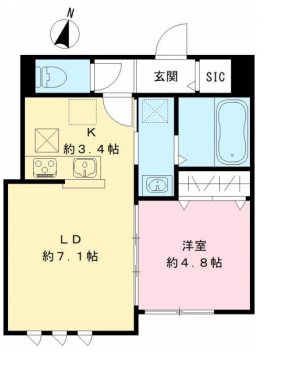 スレイベル井の頭 間取り