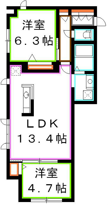 KEENA 間取り