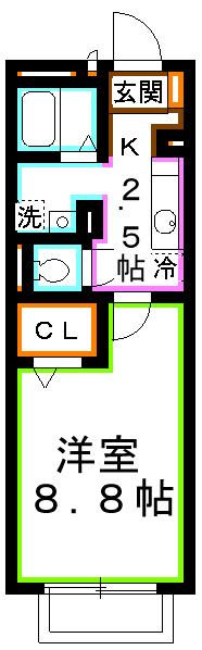 KEENA　North 間取り