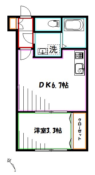ミハス吉祥寺東町Ⅱ 間取り