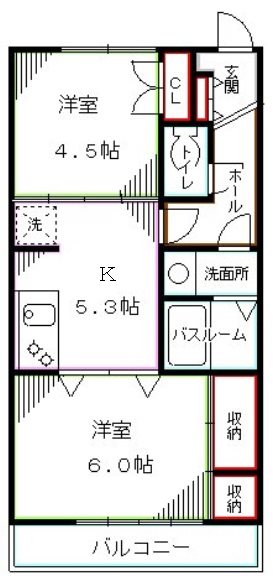 セラ若宮 間取り