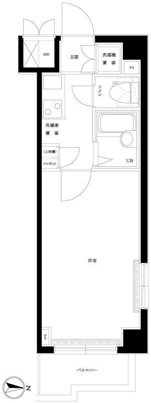 ルーブル新中野 間取り