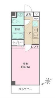 AZUメゾン西荻窪 間取り