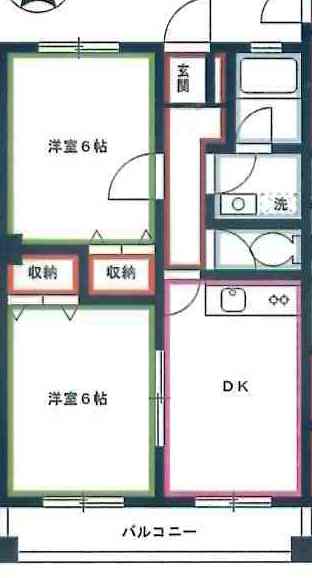 吹明館 間取り