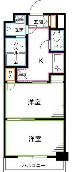 日神デュオステージ高円寺  間取り