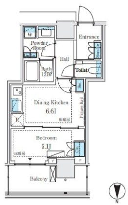パークシティ中野 ザ タワー ブリーズ 間取り