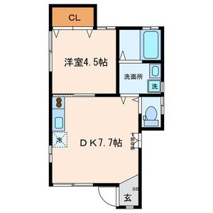メゾンドボヌール落合 間取り