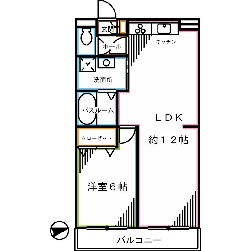 ヴィラアイレックス 間取り