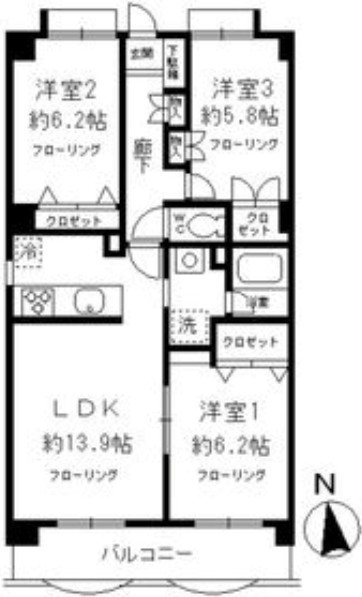 コンフォートヴィラ 間取り