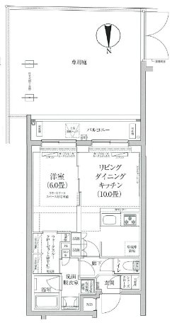 アイル中野江古田の森公園 間取り