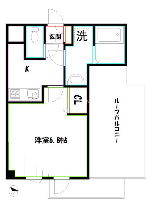 ヒラソル三鷹 間取り