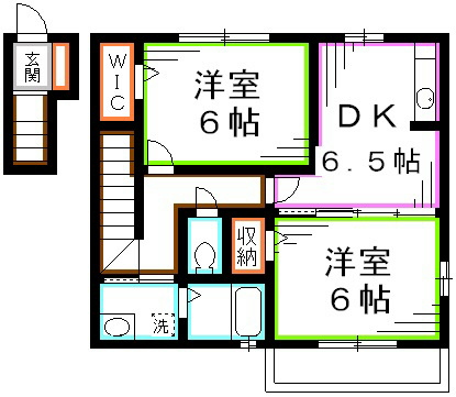 シュールコテデュパルク 間取り