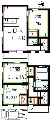 セジュール井の頭  間取り