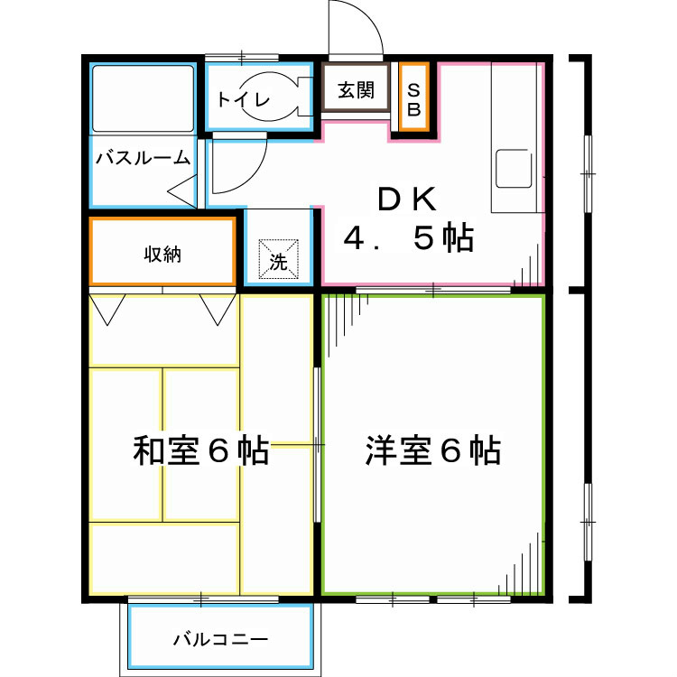 ラ・アレグリーア 間取り