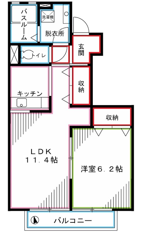 M.STAGEⅡ 間取り