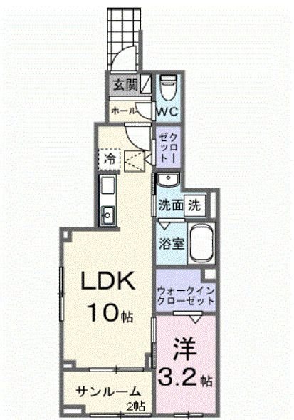 ヒカルサ西東京向台ウエスト 間取り