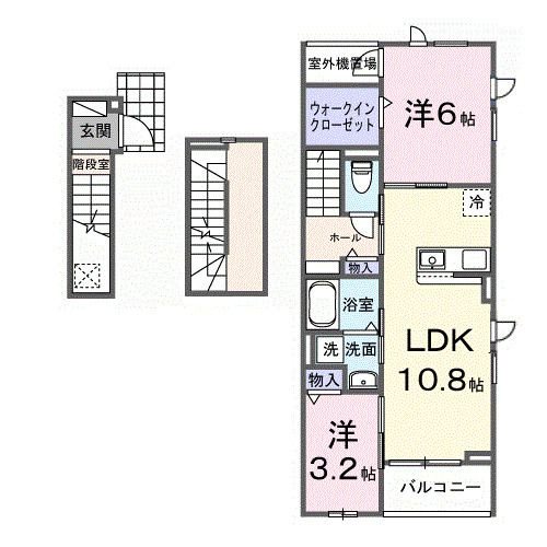 ヒカルサ西東京向台ウエスト 間取り