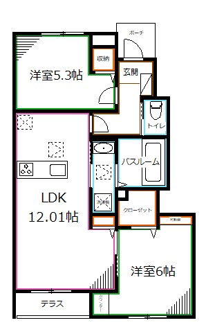 グランシャリオ 間取り