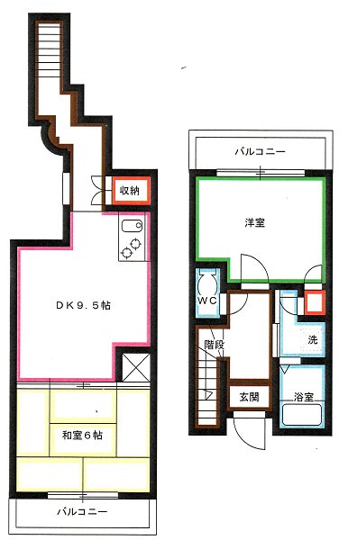 三鷹ハイデンス 間取り