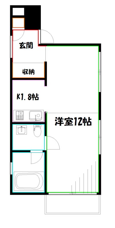 DECKs 間取り