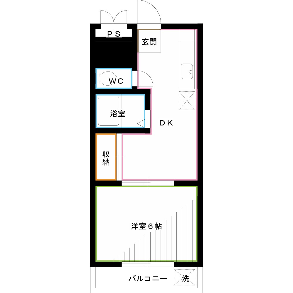 ローズガーデン三鷹 間取り