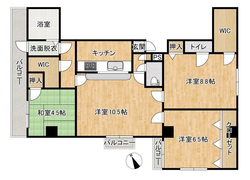 アーティックＫ 間取り