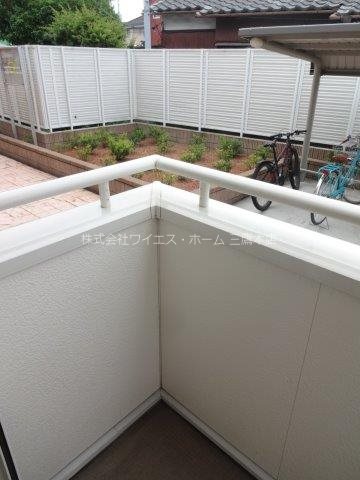 上水南ハウス ベランダ