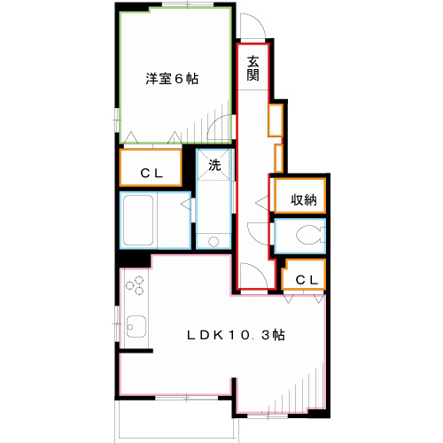 ニューリバー 間取り
