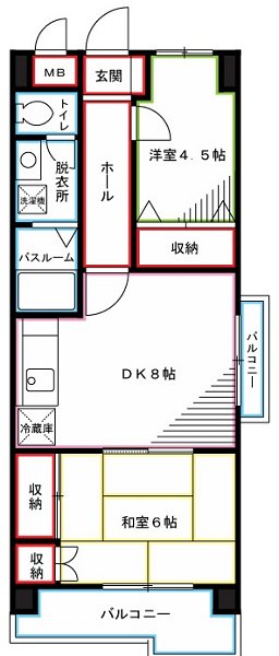 メゾン・ド・カマラド 間取り