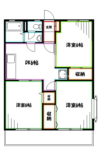 アヴァンティコートC棟 間取り