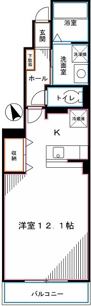 ベル　アルカンシエル 間取り