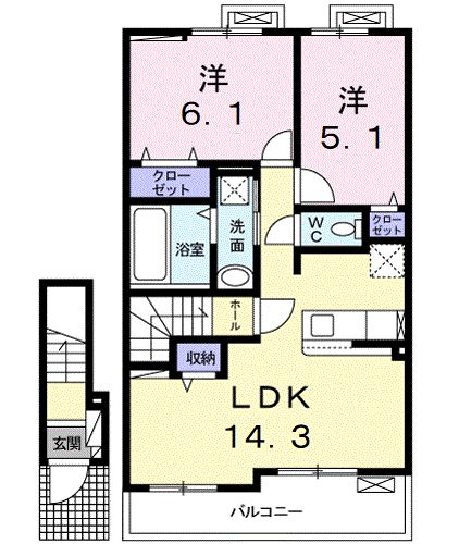ニュースプリングII 間取り