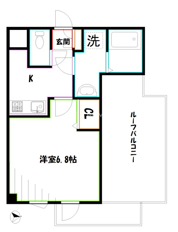 ヒラソル三鷹 間取り