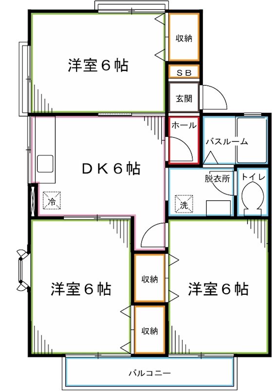 ドミール並木 間取り