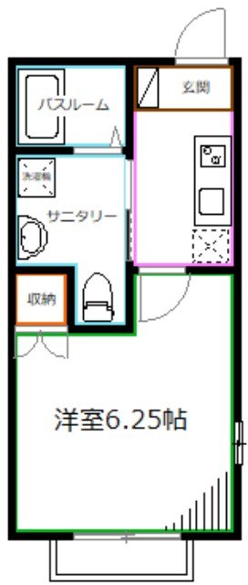 カーサ・ウエスト 間取り