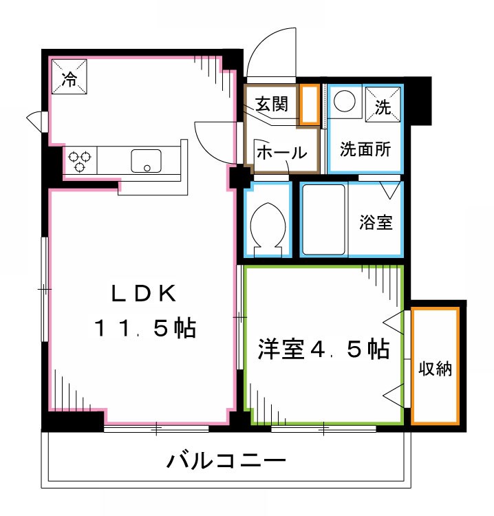 新（ニュー）ビッグガーデン 間取り