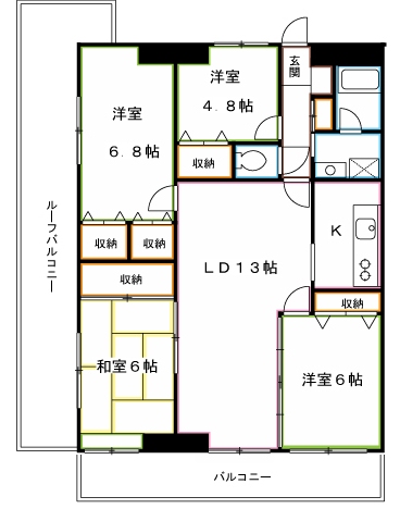 マ・メゾン21 間取り
