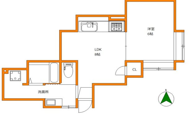 笹塚リベルテ 間取り