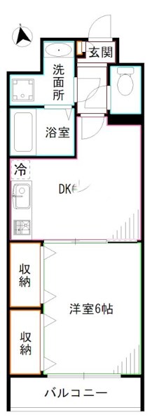 メゾン隨喜  間取り