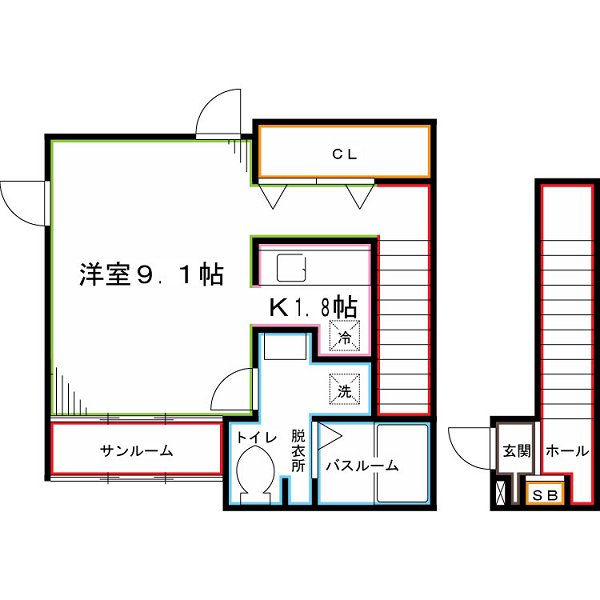 カーサ　シリエージョ  間取り