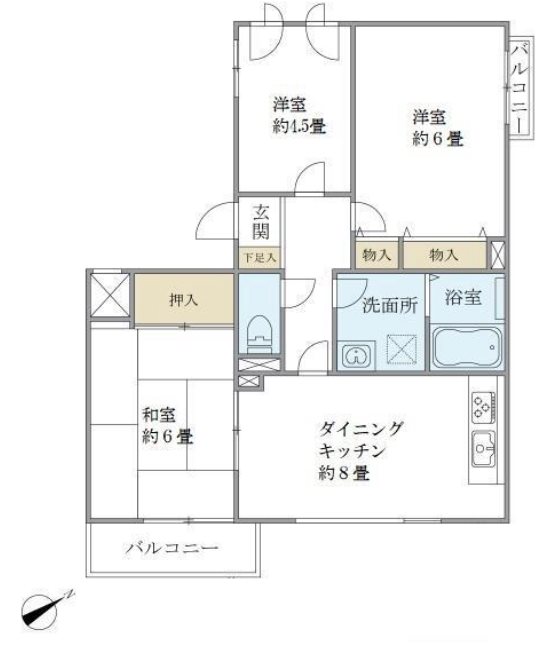 ヴェール久我山 間取り