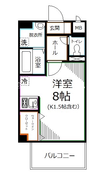 セレッソ国分寺 間取り図