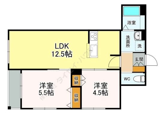 Ark.S.高円寺（アークエス） 間取り