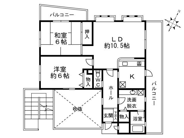 ウィルシャー中落合 間取り