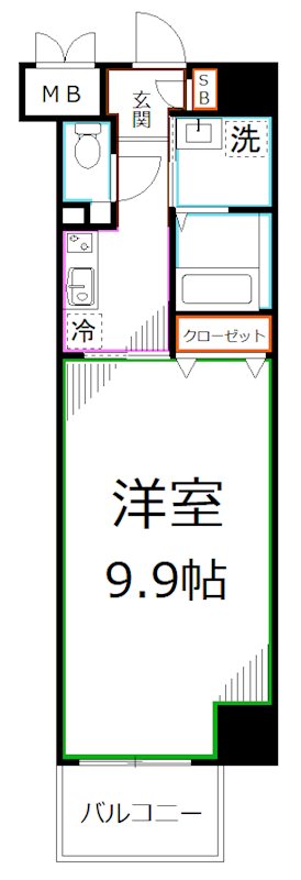 ビュークレスト小金井 間取り