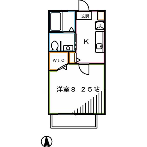 シャーメゾン上連雀 間取り